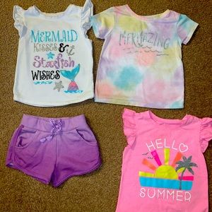 Baby Girl Bundle Summer Outfits